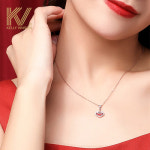 천연 옥 목걸이 펜던트 원석 건강 효도 선물 홈쇼핑 여성 불상 행운 레드 마노 여소중 디자인 호사스러운 잠금망 옥돌 : 맛있는쑥캔디