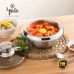 리젠트 IH 스텐 통삼중 가마솥 16cm : 베이스캠프샵