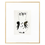Chouette - Pablo Picasso(파블로 피카소)/부엉이 포스터/명화 액자 : 리사일랩