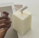 구름 블럭 오브제캔들 디자인 인테리어소품 집들이 생일선물 블랑쉬 : F5NATURE