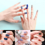 [네일룸] 2023 붙이는 네일팁 디자인 연장팁 (28종/30pcs) : 리빙퍼니