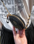디올 탈착식 카로 체인 스트랩 미니 파우치 / DIOR DETACHABLE DIOR CARO CHAIN STRAP ROUND COIN PURSE [S0588WNSQ] : 프랑크뮤즈