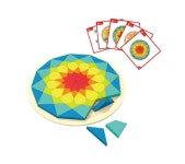 [치매예방놀이] 만다라 블럭  /  부모님선물 인지훈련 집콕놀이 실버 어르신 놀잇감 : 치매예방 실버플레이1330