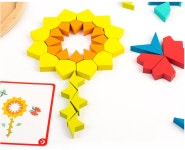 [치매예방놀이] 만다라 블럭  /  부모님선물 인지훈련 집콕놀이 실버 어르신 놀잇감 : 치매예방 실버플레이1330