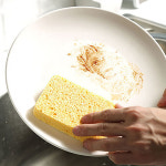 천연 목재 펄프 수세미 : 생활양식