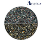 아쿠아테라 수족관 플로워링 바닥재 자연흑사 3D 4Kg (1-3mm) : 구딘