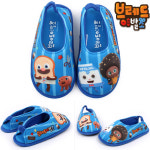 브레드이발소 층간소음예방 덧신 유아 어린이 남아 실내용 거실용 슬리퍼 : 까치마켓