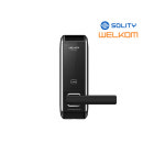 솔리티 웰콤 WTS700 무타공도어락 디지털도어락 손잡이 일체형 번호키 : 아이홈넷