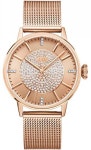 JBWBelle J6339 Womens Pave Diamond Watch with Mesh Band and Diamond Hour Markers : shopUSA