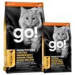 GO 고 캣 고양이 사료 LID 오리, 1.36kg, 1개 : 마리펫몰