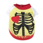 주주펫 도그본 반팔 강아지 티셔츠 : 개울타리