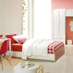 헤드 슈퍼 싱글 사이즈 저상형 1인용 아이방 원룸 높은 와이드 평상형 원목 우드 나무 프레임 오크 3단 서랍 벙커 침대 매트리스 세트 SS : 위드... 