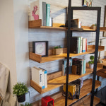 [스페이스 모던] 실용주의 100% 단단한 인테리어 로젠 원목 책장 : 스페이스모던 앤 로이메