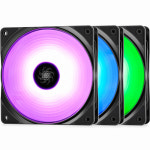 DEEPCOOL RF120 RGB 아우라 싱크 (3PACK) 시스템 케이스 쿨러 : 현컴