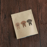 [미니백] 크라프트/백색 드립백 봉투 4종  -100매입 : 팩토리팩