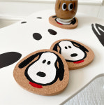 귀여운 스누피 컵받침 티코스터 : 올하우스