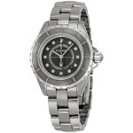 CHANEL H3241 J12 Chromatic Diamond Titanium Ceramic Quartz Ladies Watch : New York Life