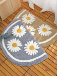 극세사 욕실매트 현관매트 러그 데이지 : 나나베딩