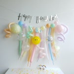 생일 풍선 가랜드 아기 500일 1000일 풍선 두돌 세돌 생일파티 세트 : 퍼니파티