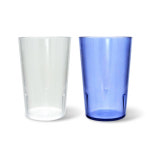 MIR PC컵 물컵 230ml (80DC) 카페 콜드 음료 다회용 플라스틱 리유저블컵 : 해피미르