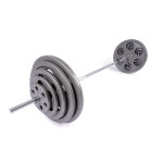 경량 6홀  바벨 주물원판 홀지름 30mm 15kg, 1개 : 플러그피트니스