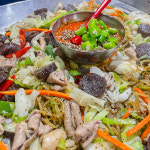 신림동 양지순대타운 맛집 장가게목포 백순대 양념순대볶음 1인분 2인분 : 푸드맛봄