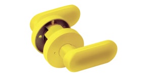 국민 손잡이 방문 문고리 도어록 욕실 나무문 ATL 711 옐로우 : 철물삼촌