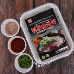백암왕순대 토종 전통 순대국 순대 국밥 5팩 간단한 국 밀키트 옛날 순댓국 : 백암왕순대