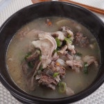백암왕순대 토종 전통 순대국 순대 국밥 5팩 간단한 국 밀키트 옛날 순댓국 : 백암왕순대