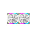 (주)근호컴 [리안리]UNI FAN SL140 WHITE (2PACK/Controller) : 근호컴