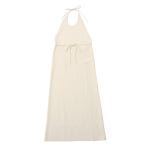 BASERANGE APRON DRESS RAW SILK 베이스레인지 드레스 : 긴자쇼핑