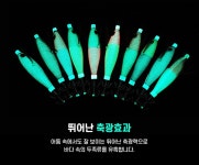 비다컴퍼니 스퀴드원70 한치 틴셀 에기 오모리 : 꿀피싱