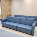 D31 병원대기쇼파 주간보호센터 요양원 경로당 로비 휴게실 더블등받이 소파 1000mm : DDS SOFA