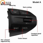 KIA K2 RIO 2017 2018 2019 RIO X LINE 버튼 용 스티어링 휠 버튼 블루투스 폰 크루즈 컨트롤 볼륨. : 와마트