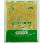 서산식품 진미 다진생강 1kg 냉동 생강 식당용 급식 간편요리 양념재료 : 나래 식자재