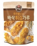 CJ 제일제당 백설 우리쌀 바삭 튀김가루 1KG 프리믹스 : SB푸드시스템