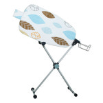 다즐 회전 스탠드 다리미판 접이식 스탠딩 슬림형 아카시아 : 헤브웰