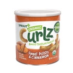 Sprout 스프루트 고구마 시나몬로 만든 자연유래 컬츠 토들러 스낵 통조림 1.48oz(227그램) 10개 : 해담코리아