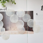 자개 모빌 만들기 DIY 재료 화이트 50개 : 라탄매니아