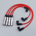 4PCS 점화 플러그 와이어 케이블 키트 57041 폭스 바겐 비틀 골프 JETTA 2000 2011-14 35-77573 1274205 CH74205 700209 7558 : SUIT... 