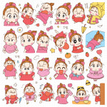 빅사이즈 단비 인스 인쇄소스티커 다꾸 : 라니다락방-