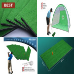 스윙 매트 골프 연습 네트 실내 연습기 탠트 확인 골프망 연습망 연습장 그물망 인조잔디 : 세이브마스터