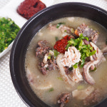 백암왕순대 토종 전통 순대국 순대 국밥 5팩 간단한 국 밀키트 옛날 순댓국 : 백암왕순대