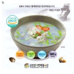 섬진강재첩국 제첩국 하동재첩 500g 5팩 : 써니네홈