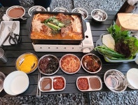 25년 전통 수복 얼큰 감자탕 [기본팩] 캠핑요리 밀키트 우거지 리얼감자탕 : 수복얼큰감자탕