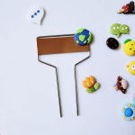 스틸 메시지카드픽 화분 식물 이름표 네임픽 1431A : 에버라인