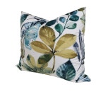 VIP British Coral-Blue King Leaves Styling Cushion (Microfiber 솜포함) : 까사비앙카 연희정