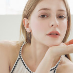 G0251 진주 쪼로록 3알 귀걸이 : 제이로렌