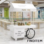 (관세포함) 마차 프로모션 행사매대 판촉 이동 판매 철제 슈퍼마켓 서랍 캐비닛-15676 : FINDITEM