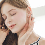 G0251 진주 쪼로록 3알 귀걸이 : 제이로렌